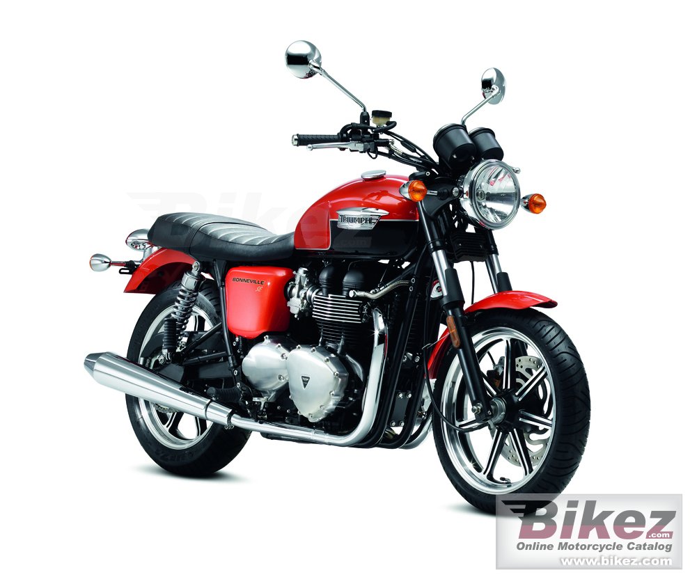 Big Triumph bonneville se picture and wallpaper from Bikez.com